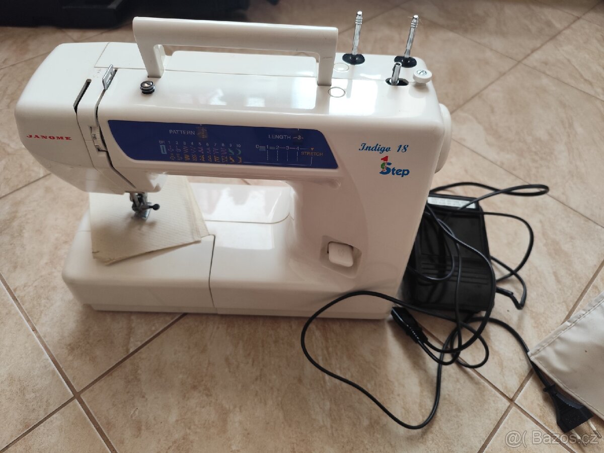 Prodám elektrický šicí stroj Janome - 7