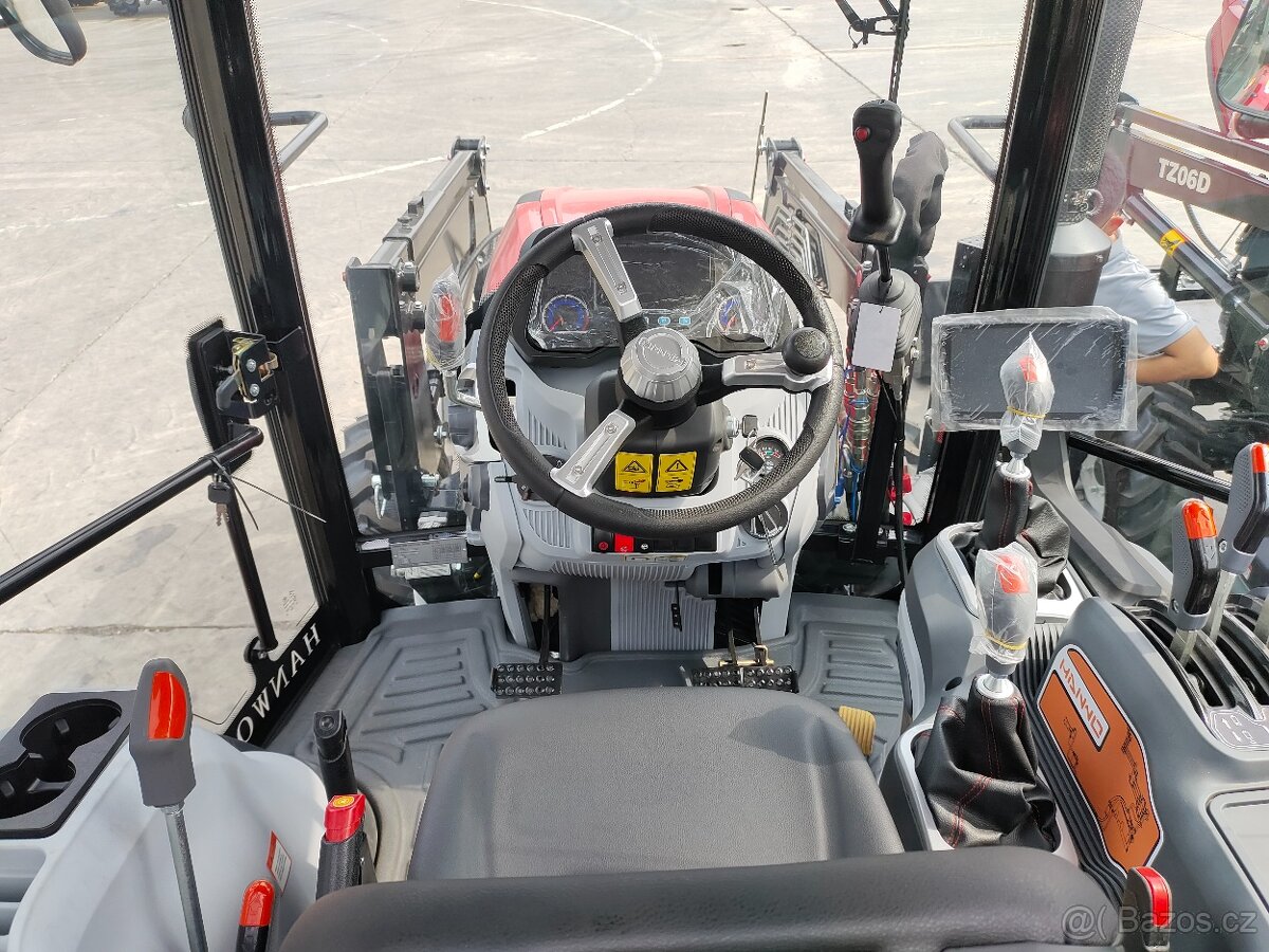 Prodam traktor HANWO HWB 604C, STAGE V, pohodlná kabina - 7