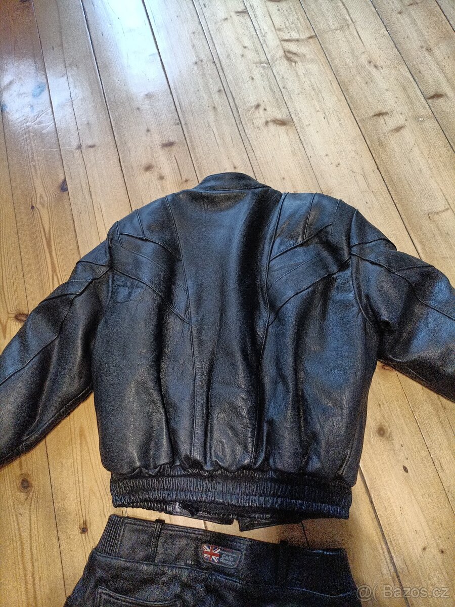 Kožená bunda a kalhoty na motorku - 7