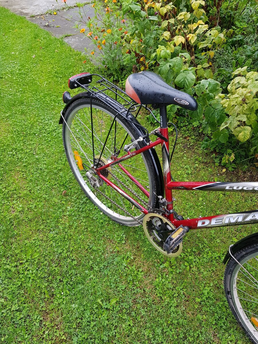 Horské kolo Olpran 24", dámské kolo, kárka - 7