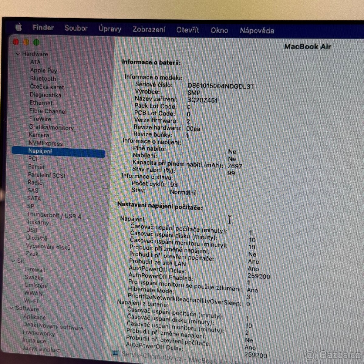 Apple MacBook Air 13” (A1466, Early 2015) – i5 / 8GB RAM / - 7