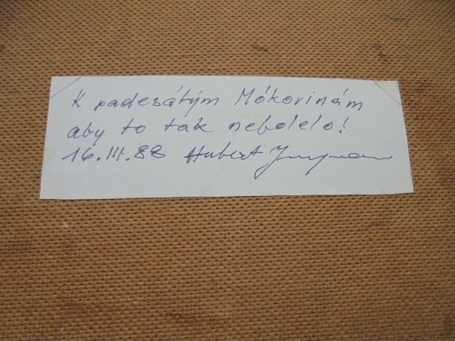 OBRAZ OLEJ NA SOLOLITU-HUBERT JUNGMANN - 7