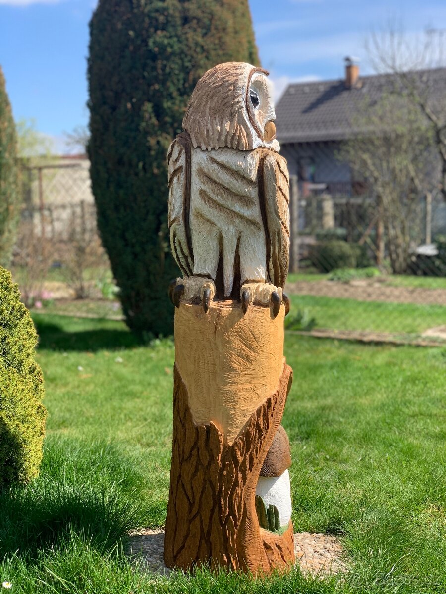 Dřevěná socha - 7