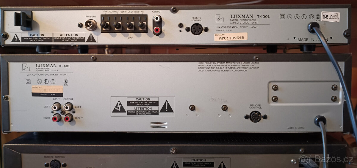 LUXMAN tape deck K-405 TOP - 7
