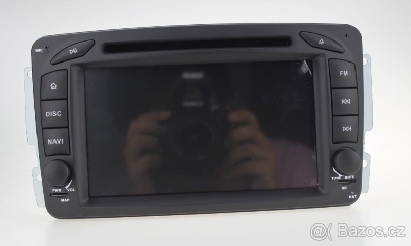 MERCEDES BENZ dotykove autoradia NAVI DVD USB Wifi Android - 7