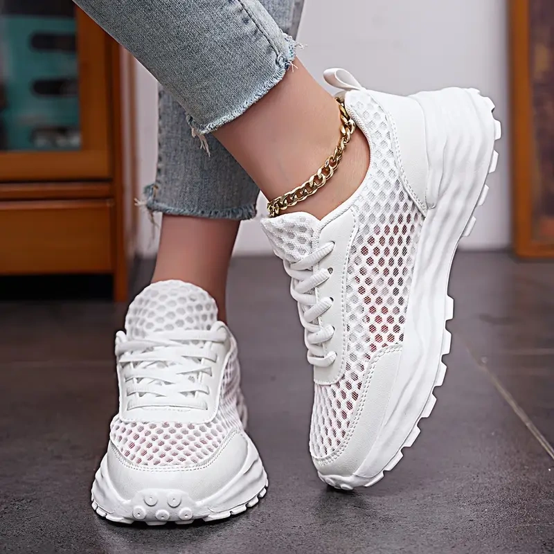 Bílé letní tenisky - 7