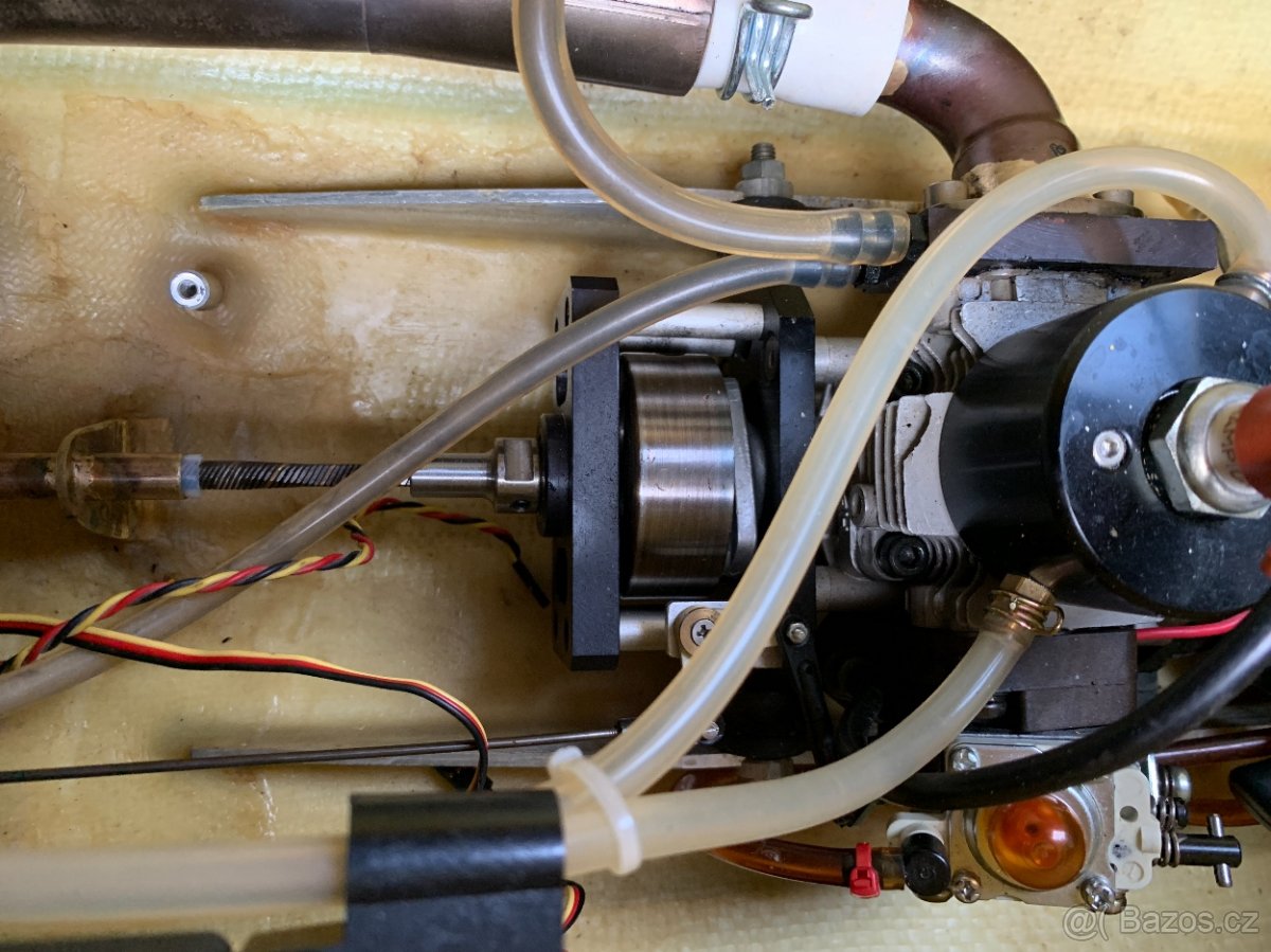 benzinový vodní RC Scooter - 7