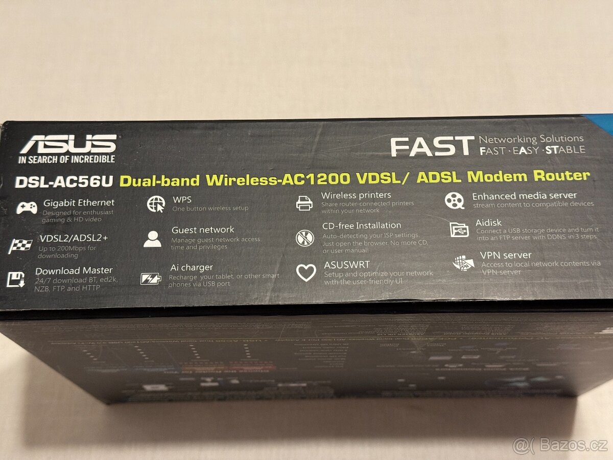 Asus ADSL/VDSL modem a router DSL-AC56U - 7
