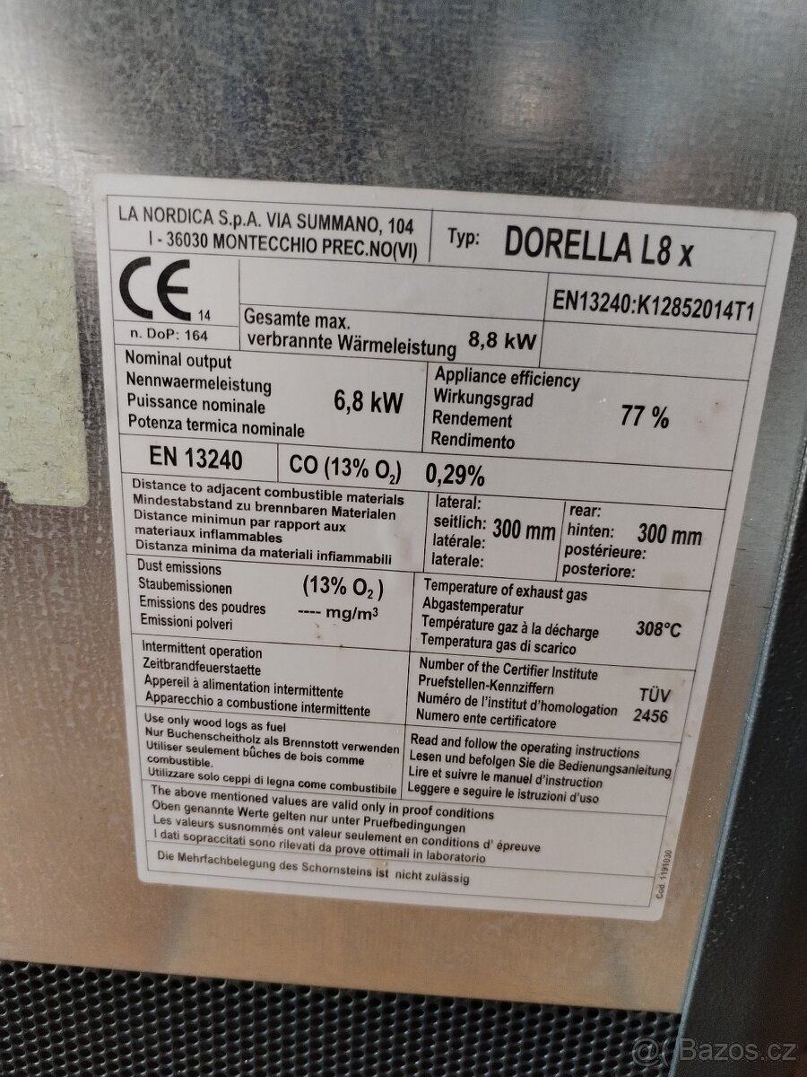 Kamna Nordica Dorella L8X - 7