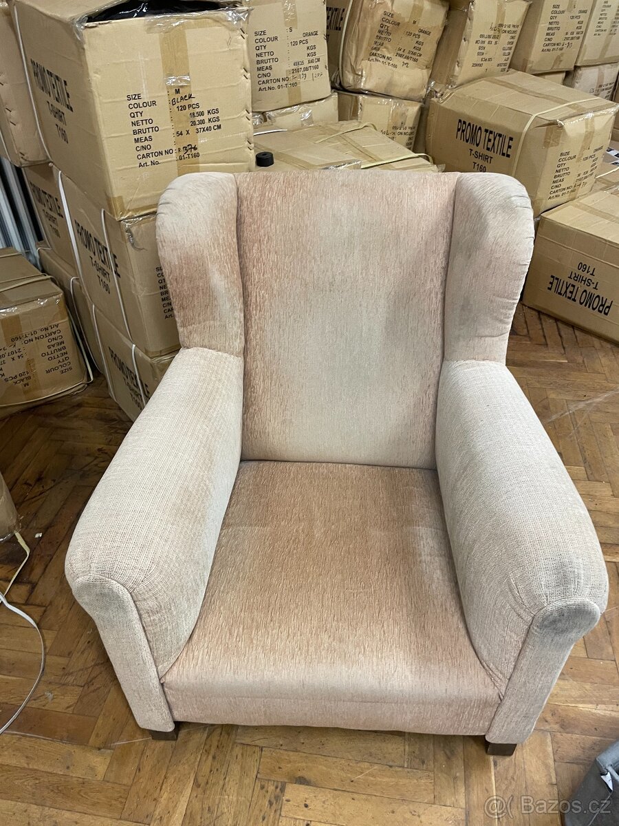 ✅ Ušák | pohodlné křeslo | pěkný stav - 7