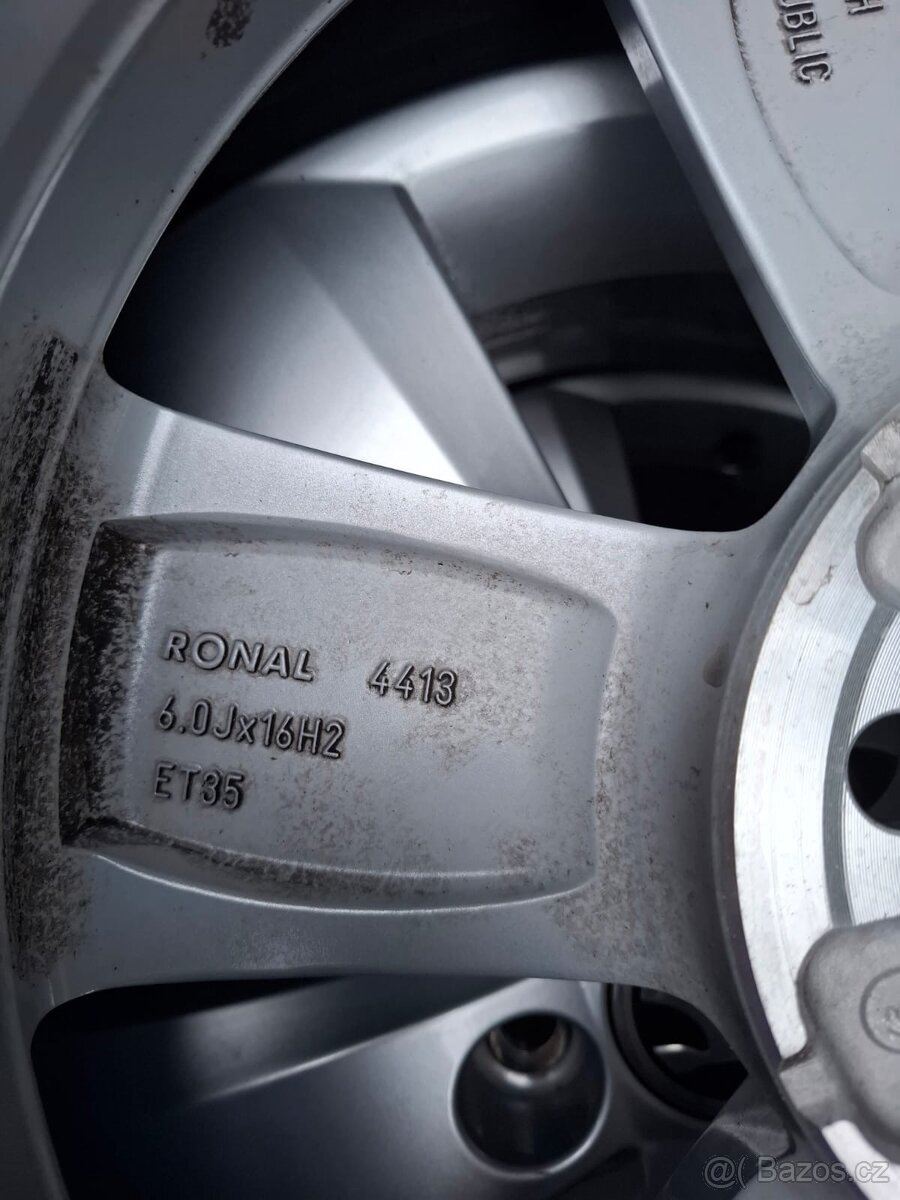 Prodám Al.kola Škoda Scala zimní 195/60 R16 BRIDGESTONE - 7