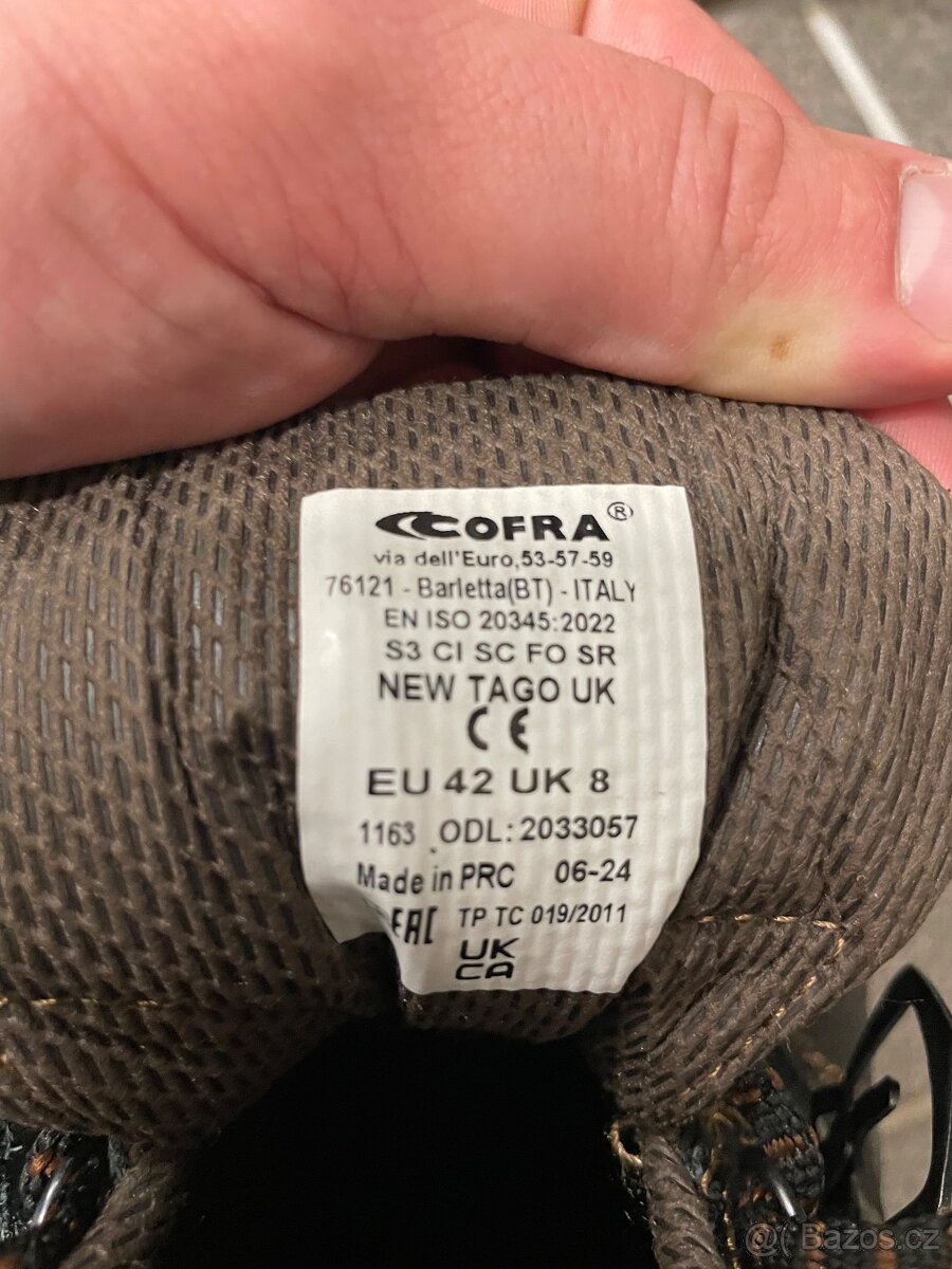 Svářecské boty New Tago MOST č. 42 - 7