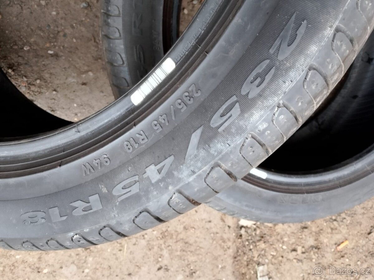 235/45/18 94w Pirelli - letní pneu 2ks - 7