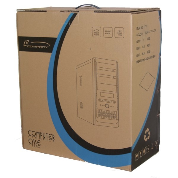 Nová PC skrinka midi ATX 701 - 7