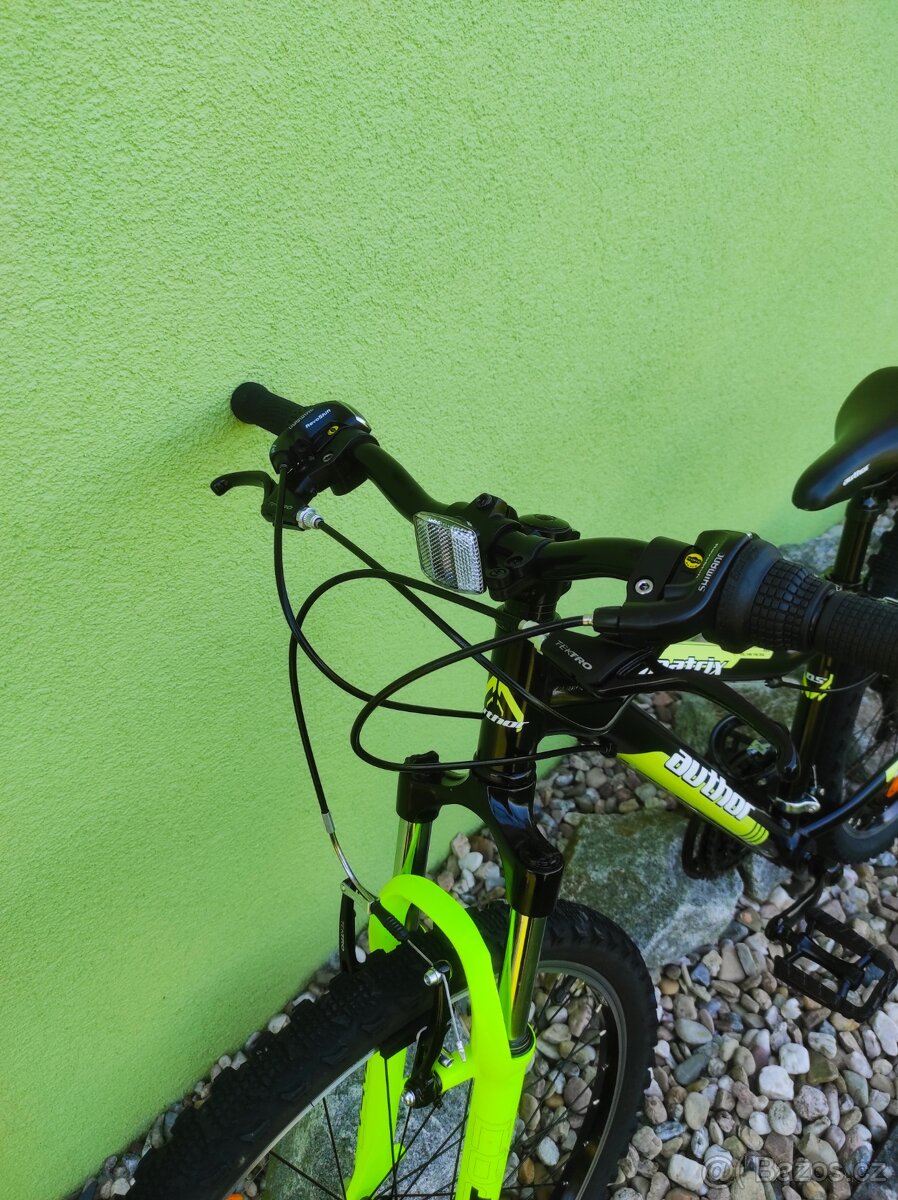 Značkové dětské kolo Author 26/13,5" (černá/žlutá) - 7