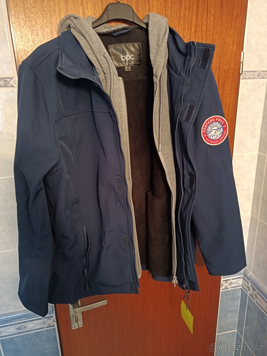 PÁNSKÁ SOFTSHELLOVÁ BUNDA V. 52 (L) nová - 7