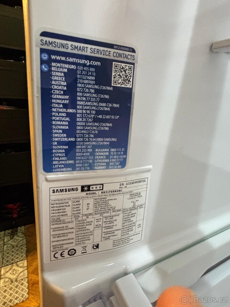 Lednice Samsung na prodej – velmi dobrý stav - 7