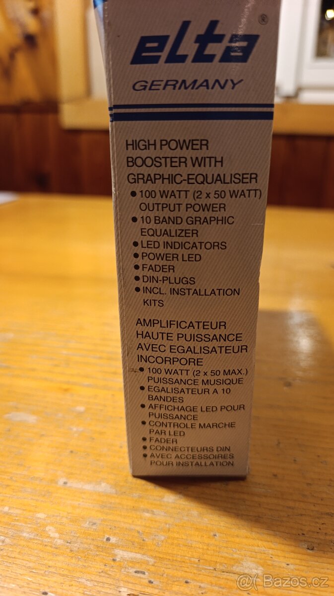 Zesilovač s equalizerem Elta - 7