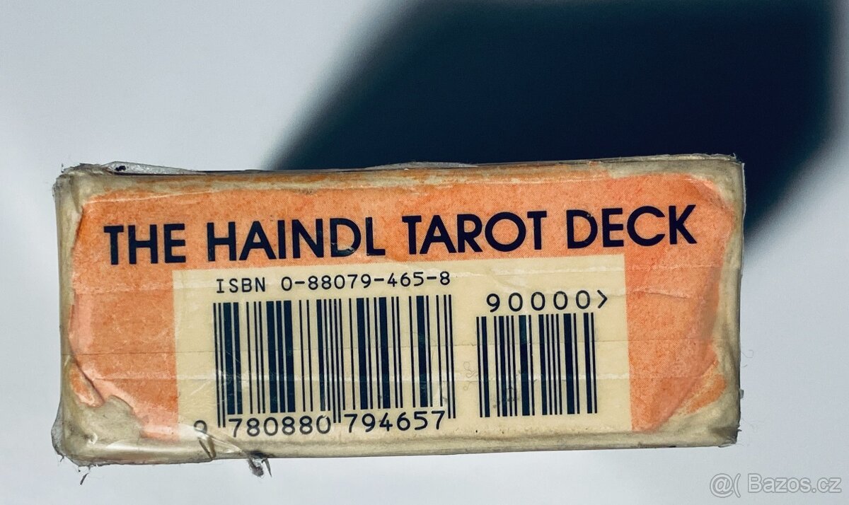 Tarotové karty Haindl Tarot Deck + přírodní. kniha jako nové - 7