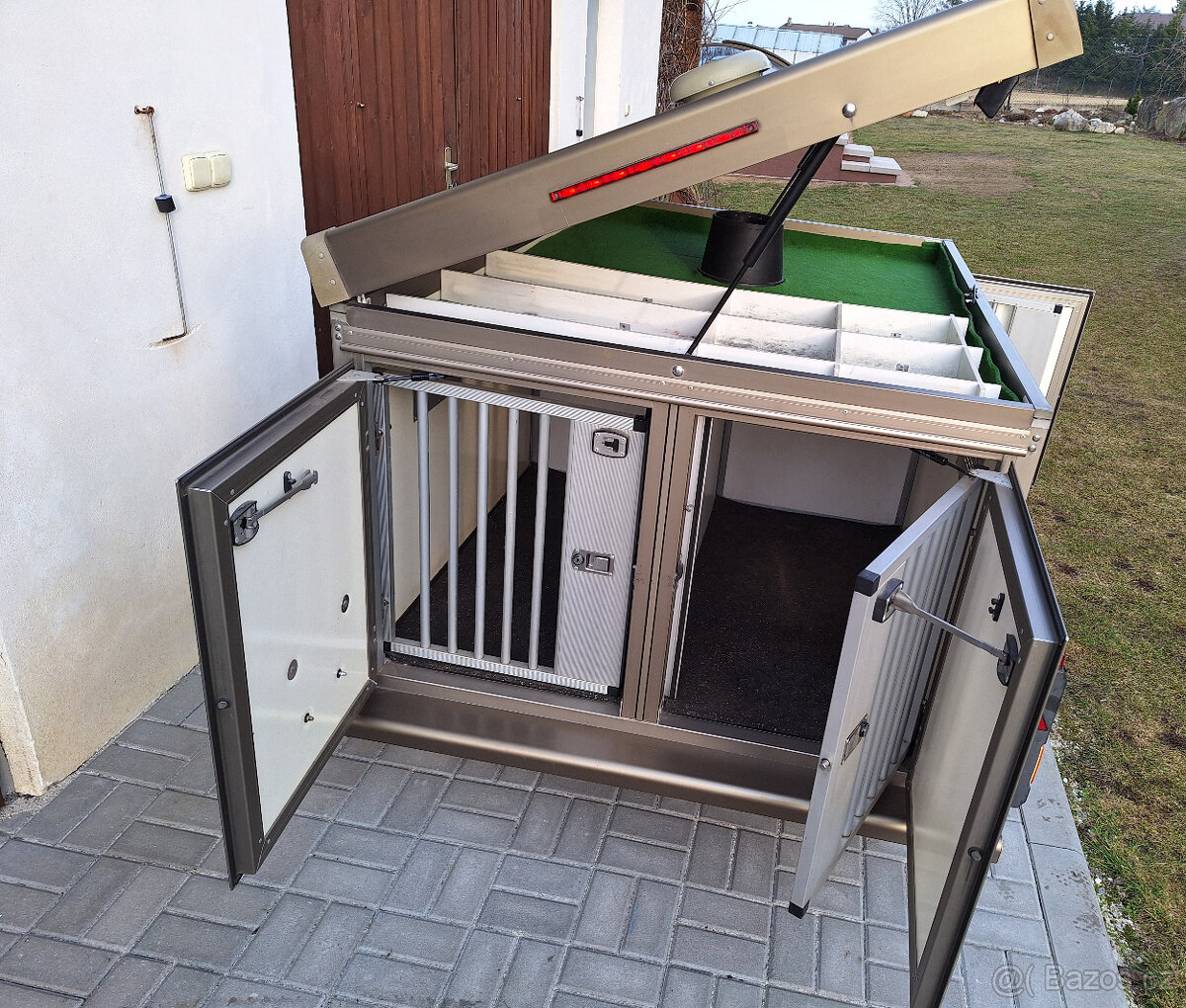 WT Metall, TH3/ROY1 přívěsný vozík pro psy - 7