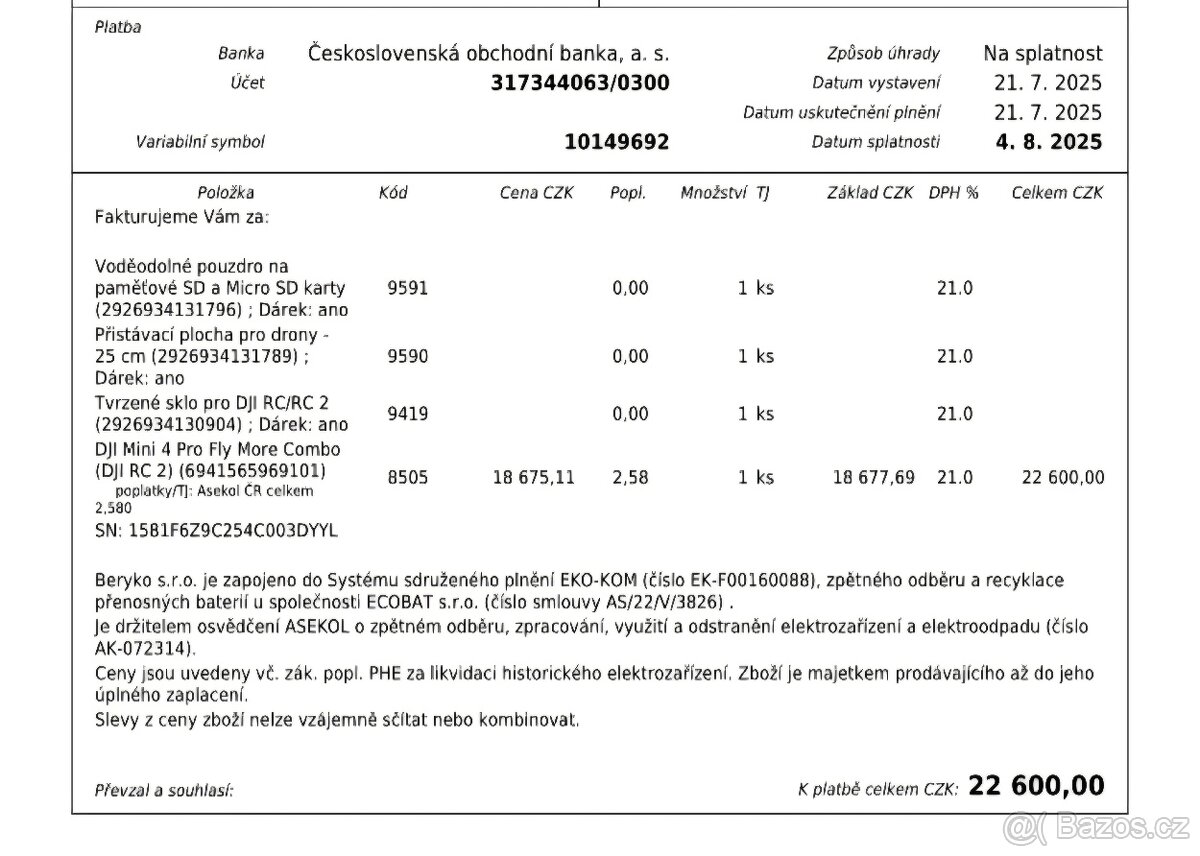 DJI Mini 4 Pro Fly More Combo RC2 + ZÁRUKA + Care refresh - 7