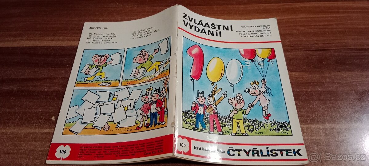 Čtyřlístek č.98 - 106. Ročník 1982. - 7