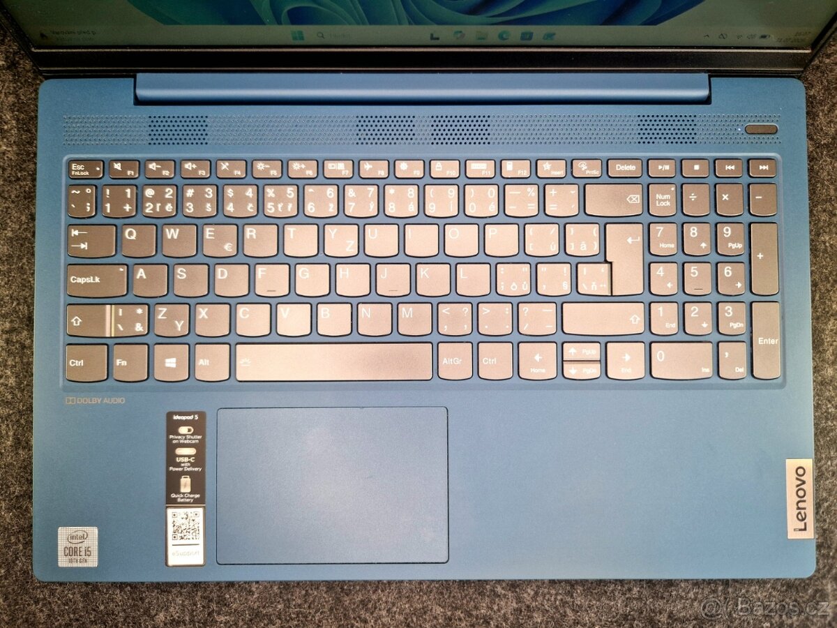 Notebook Lenovo IdeaPad 5 i5/8G/512SSD/PODSVIT/FHD - ZÁRUKA - 7