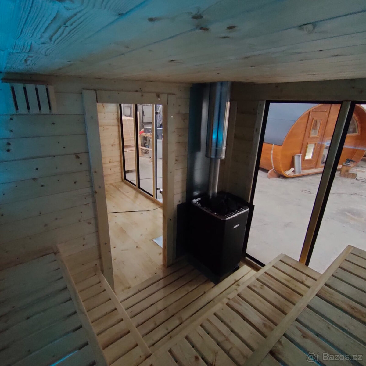 Saunový domek s odpočívárnou - 7