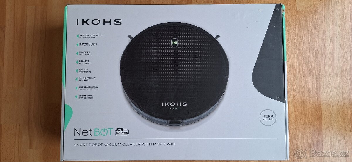 NOVÝ robotický vysavač IKOHS NetBot S15 - 7