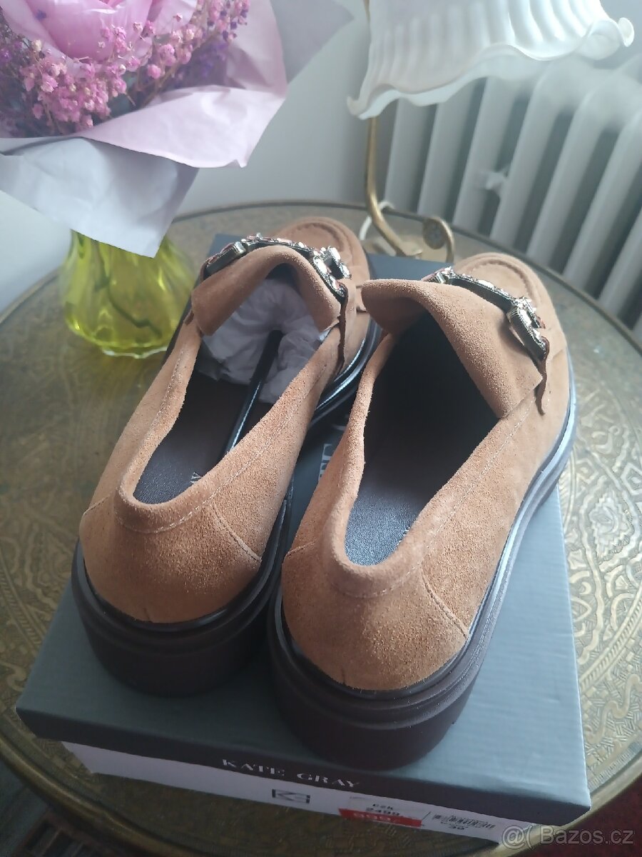 Nové kožené mokasíny - 7