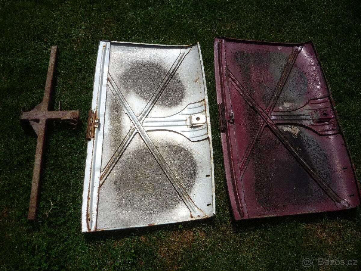 Prodám nádrže na moto a díly na Škoda 100, zadní čelo a zadn - 7