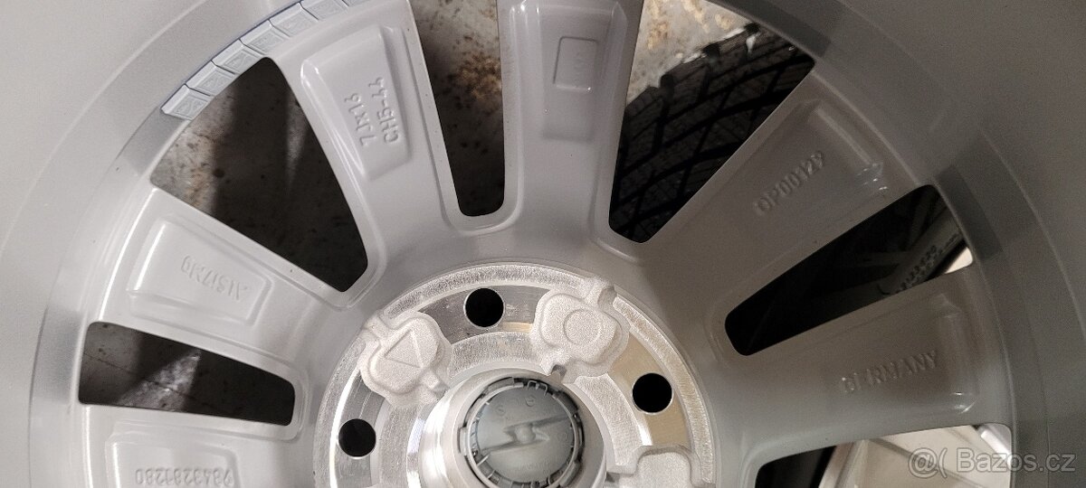 Opel Astra L, 16' alu disky, zimní Hankook,nové - 7