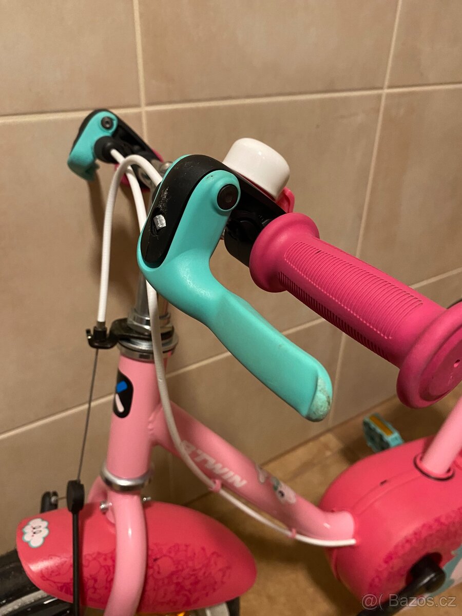 Dětské kolo Decathlon 14” krásný stav - 7