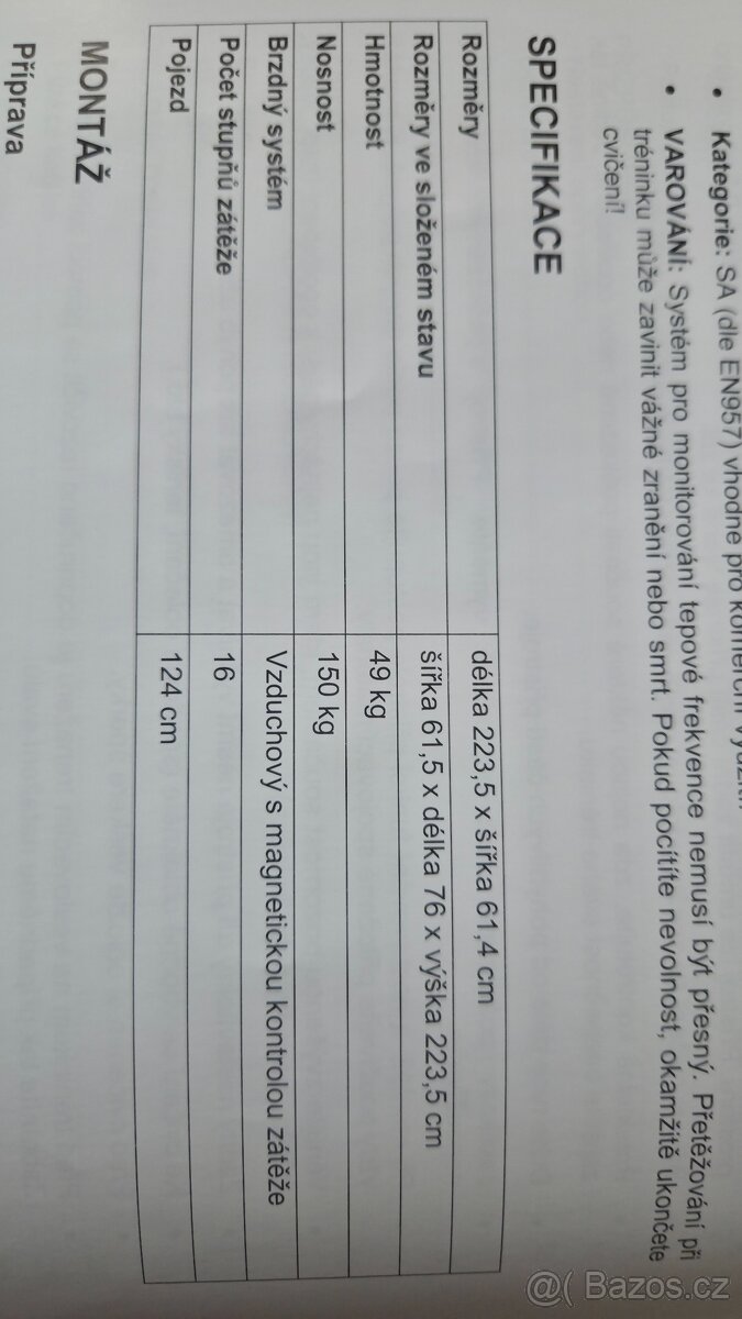 Veslovací trenažér Air Master - 7