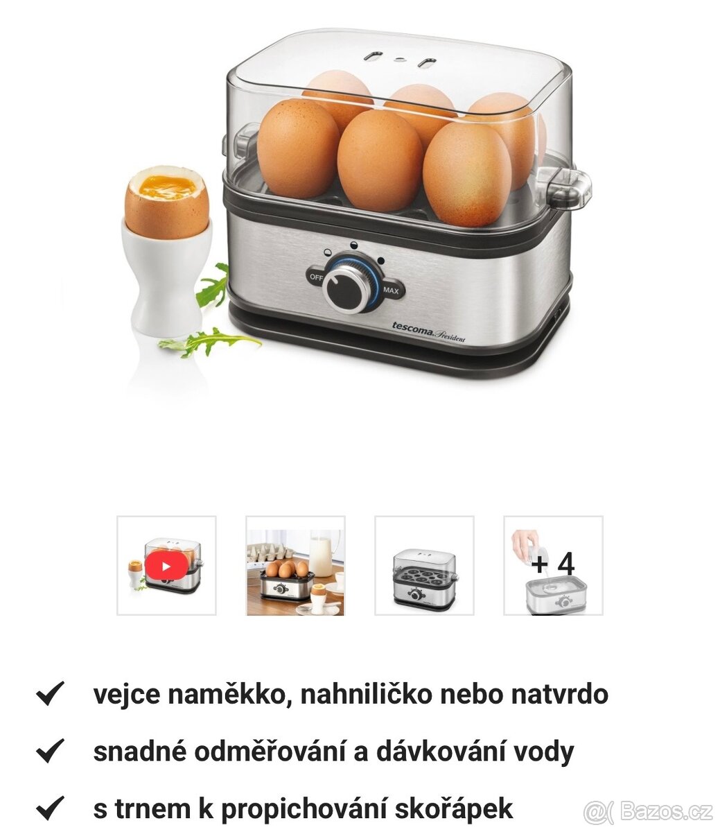Elektrický vařič vajec Tescoma President - 7