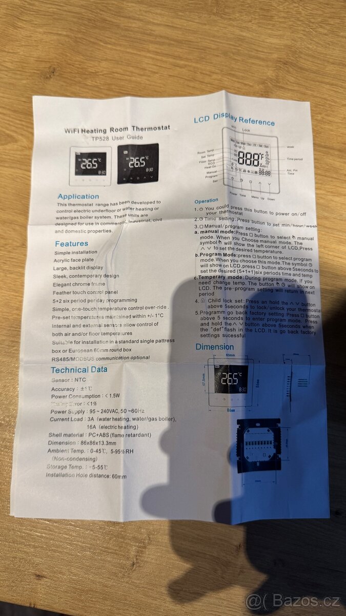 Wifi termostat s aplikaci - 7