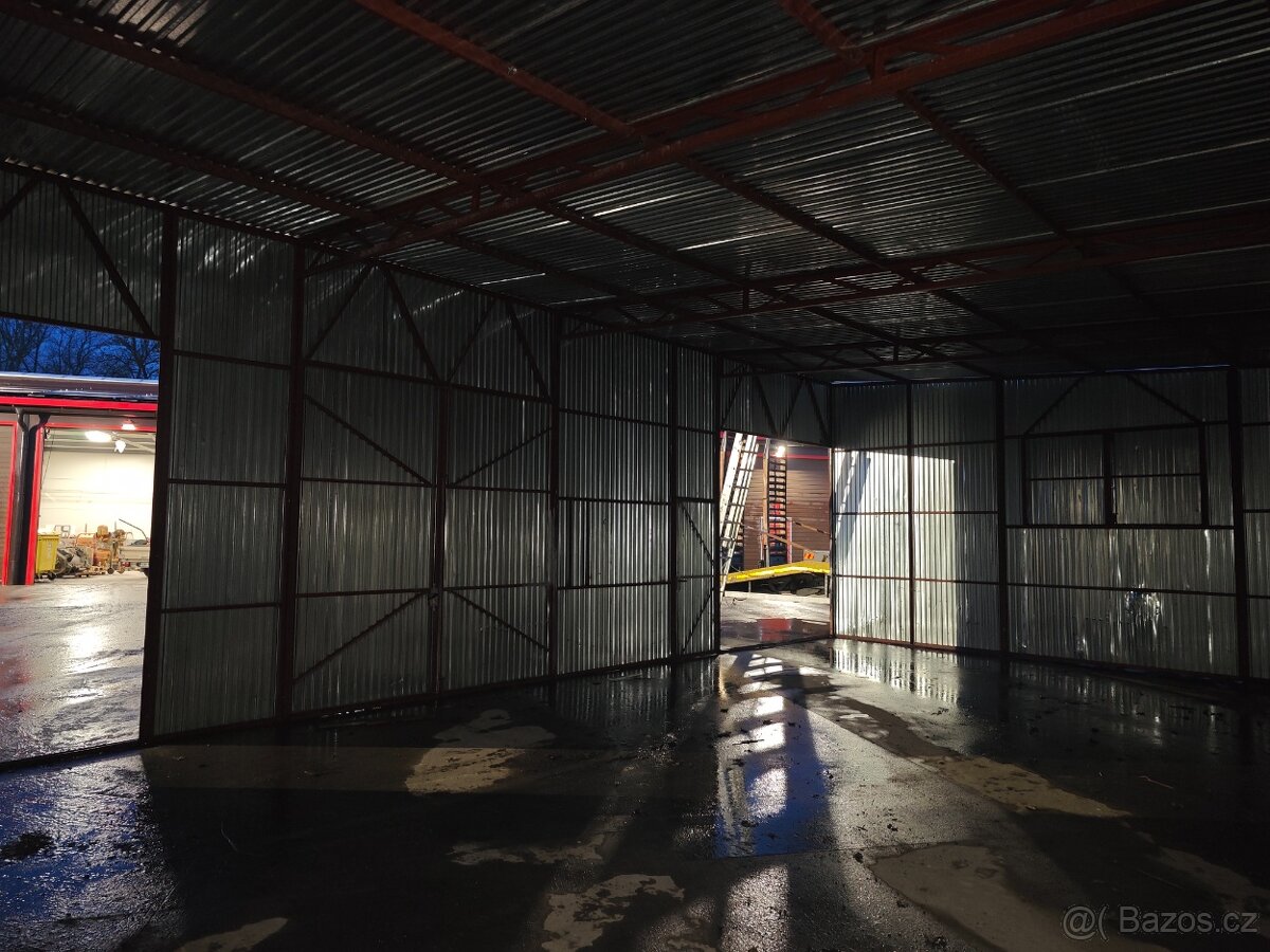 SLEVA Prodám plechovou halu,garáž, sklad 13m krát 7m - 7