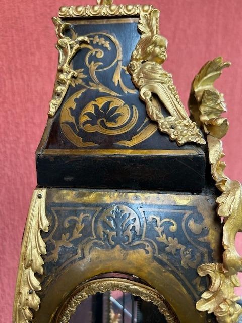 Velké 98 cm hodiny bule 18 století. - 7