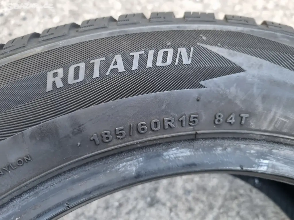 Zimní pneumatiky 185/60 R15 84T. - 7