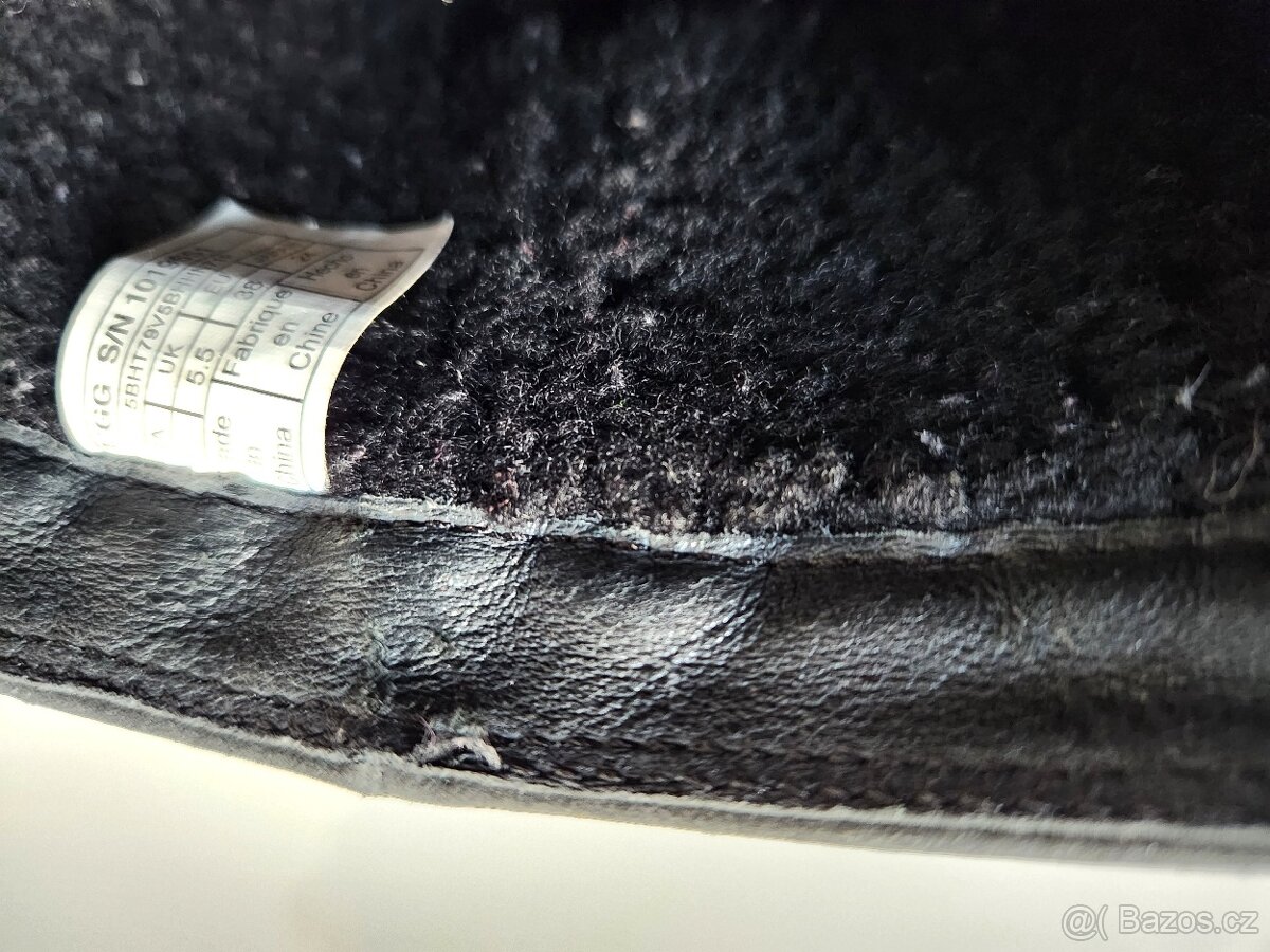 Kožené Kozačky s kožíškem UGG vel. 38 - 7