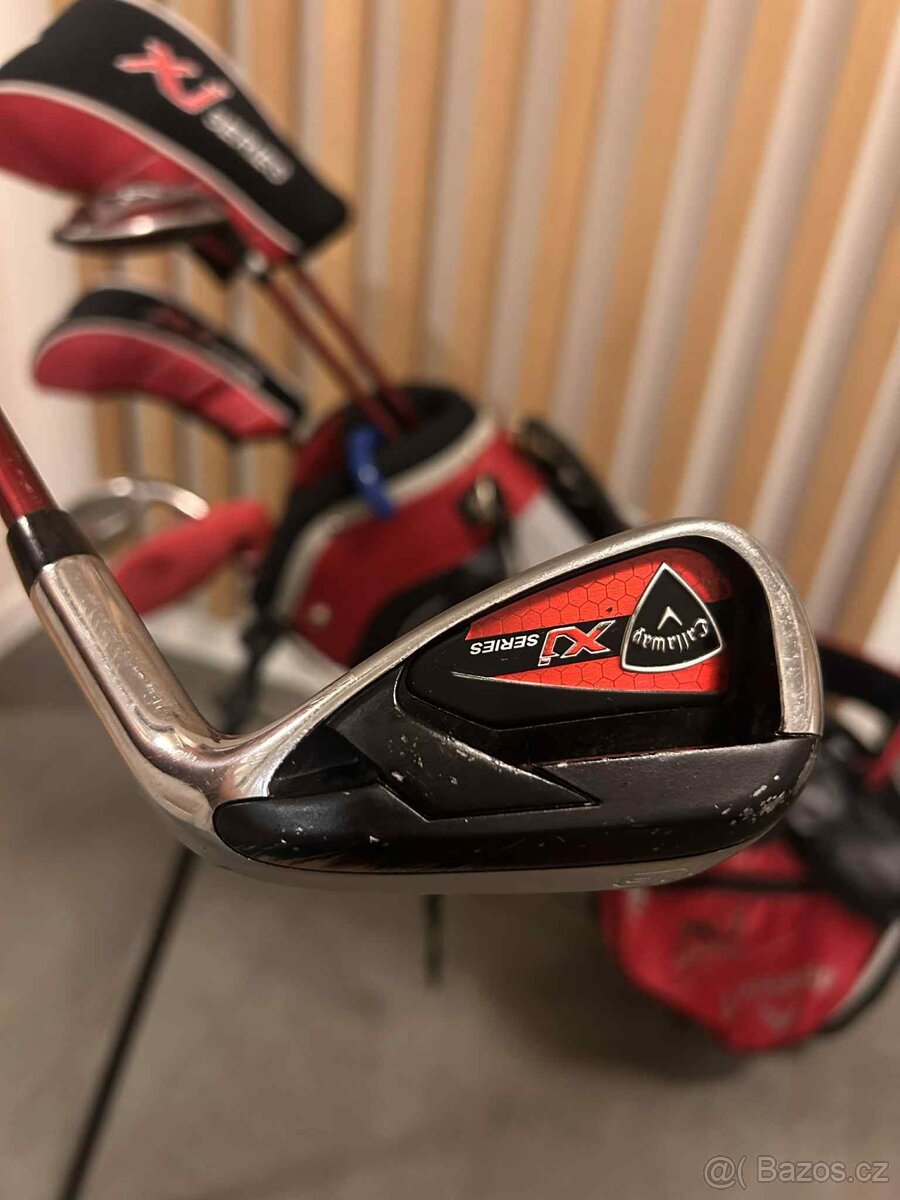 Prodám dětský golfový set Callaway Xj, 5-8 let - 7