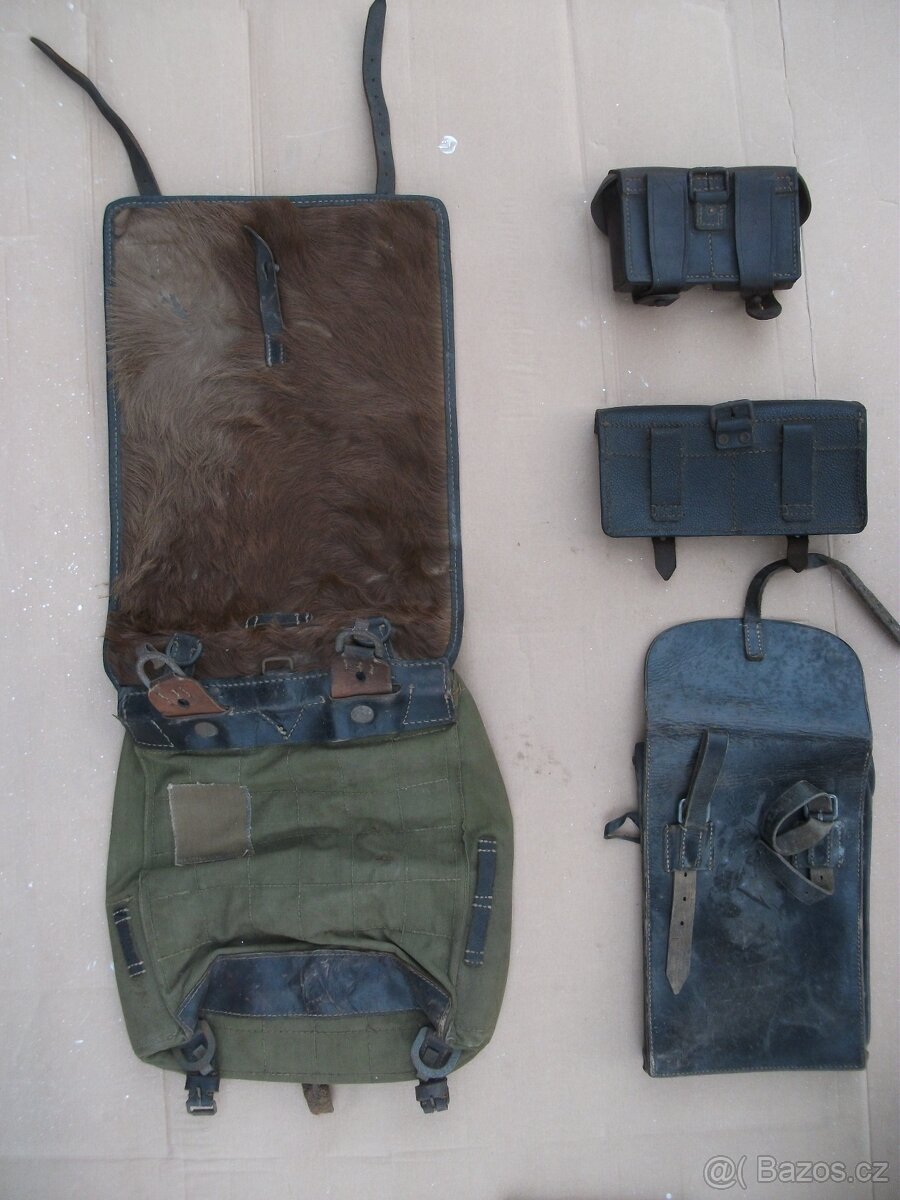 uniforma ČSLA, VB, plyn. maska, mapník, strážní boty.. - 7