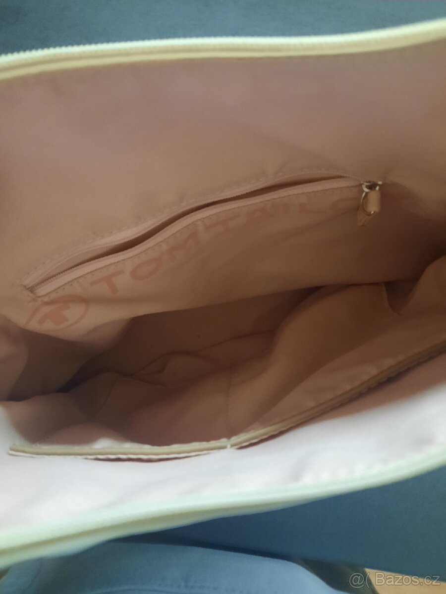 Dámská kožená kabelka Tom Tailor, použité - 7