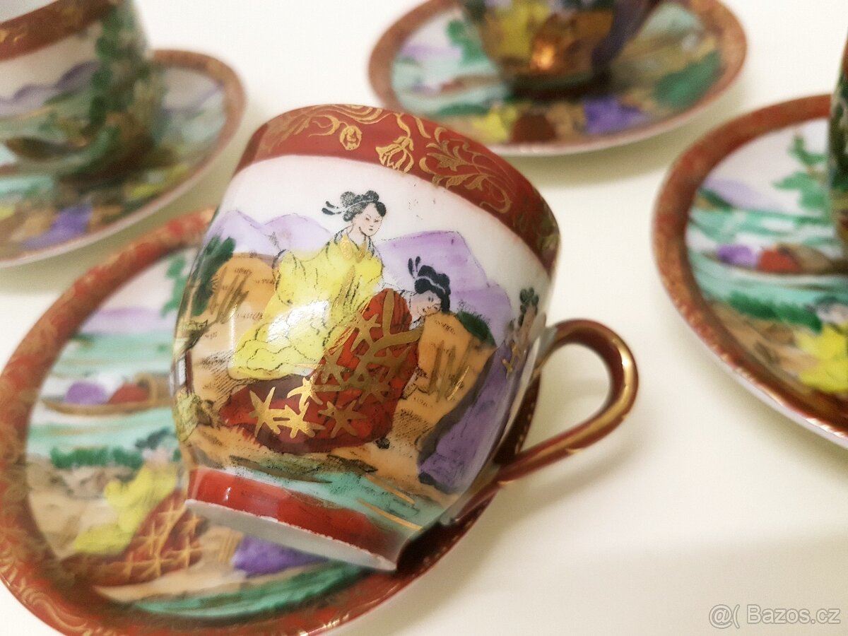 JAPONSKÝ kávový set - 7