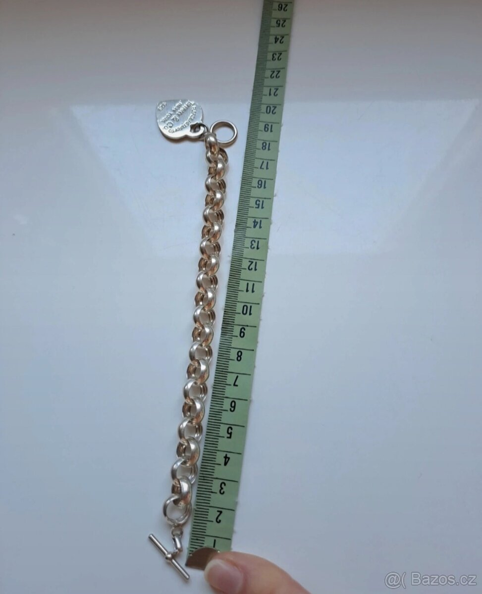 Tiffany & Co. stříbrný náramek 925 – Return to Tiffany, orig - 7
