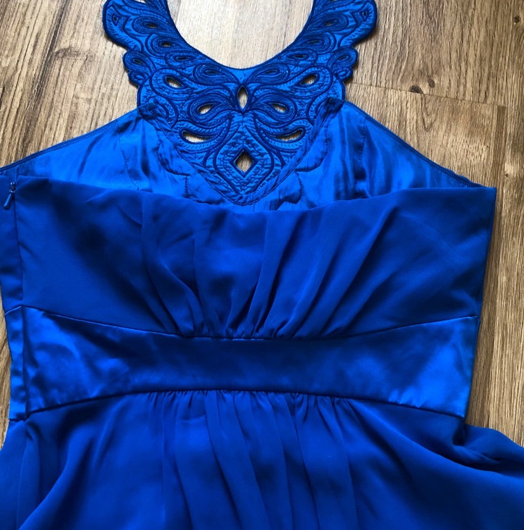 Modré šaty Jane Norman, vel. M - 7