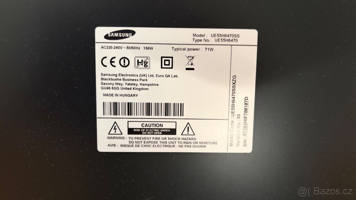 Samsung 55" LED Smart TV UE55H6470SS - 7