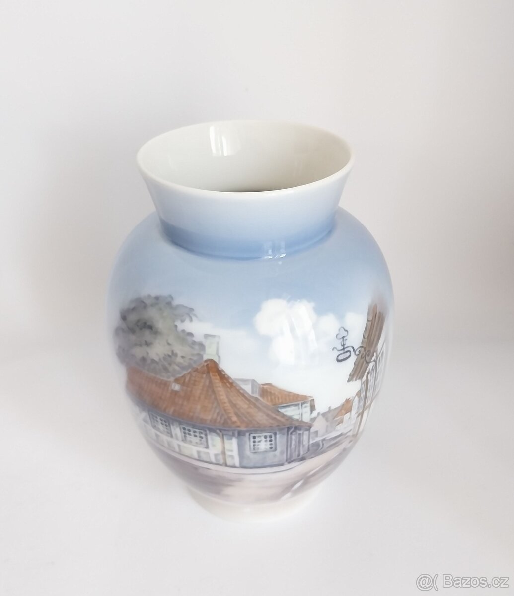 Starožitná váza Kodaň - ROYAL COPENHAGEN - 7