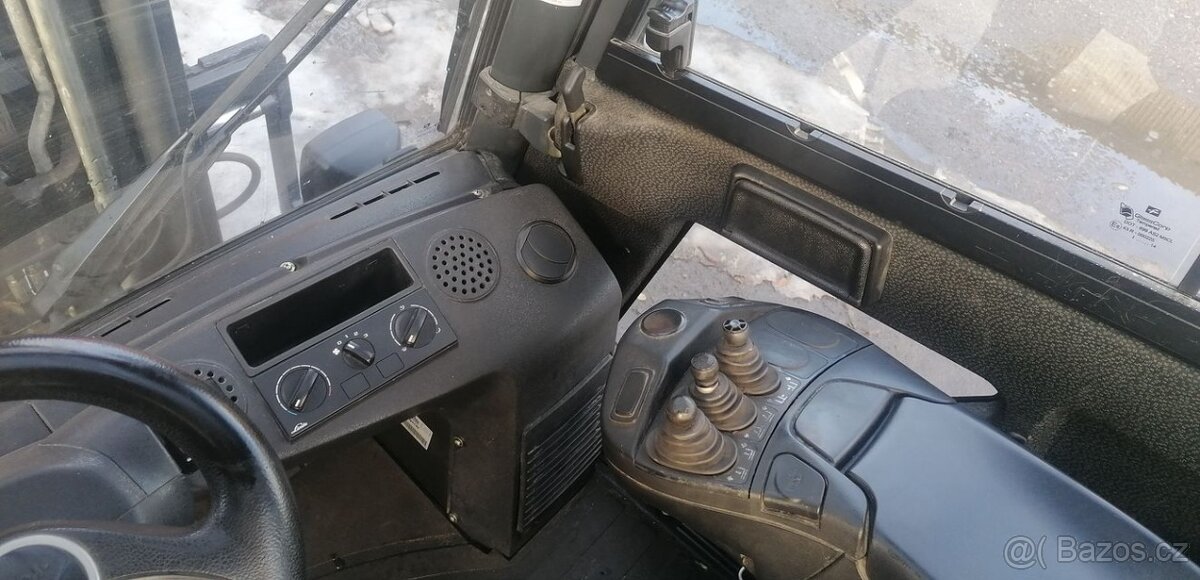 LINDE H30T-02 SLEVA triplex, boční posuv,volný zdvih - 7