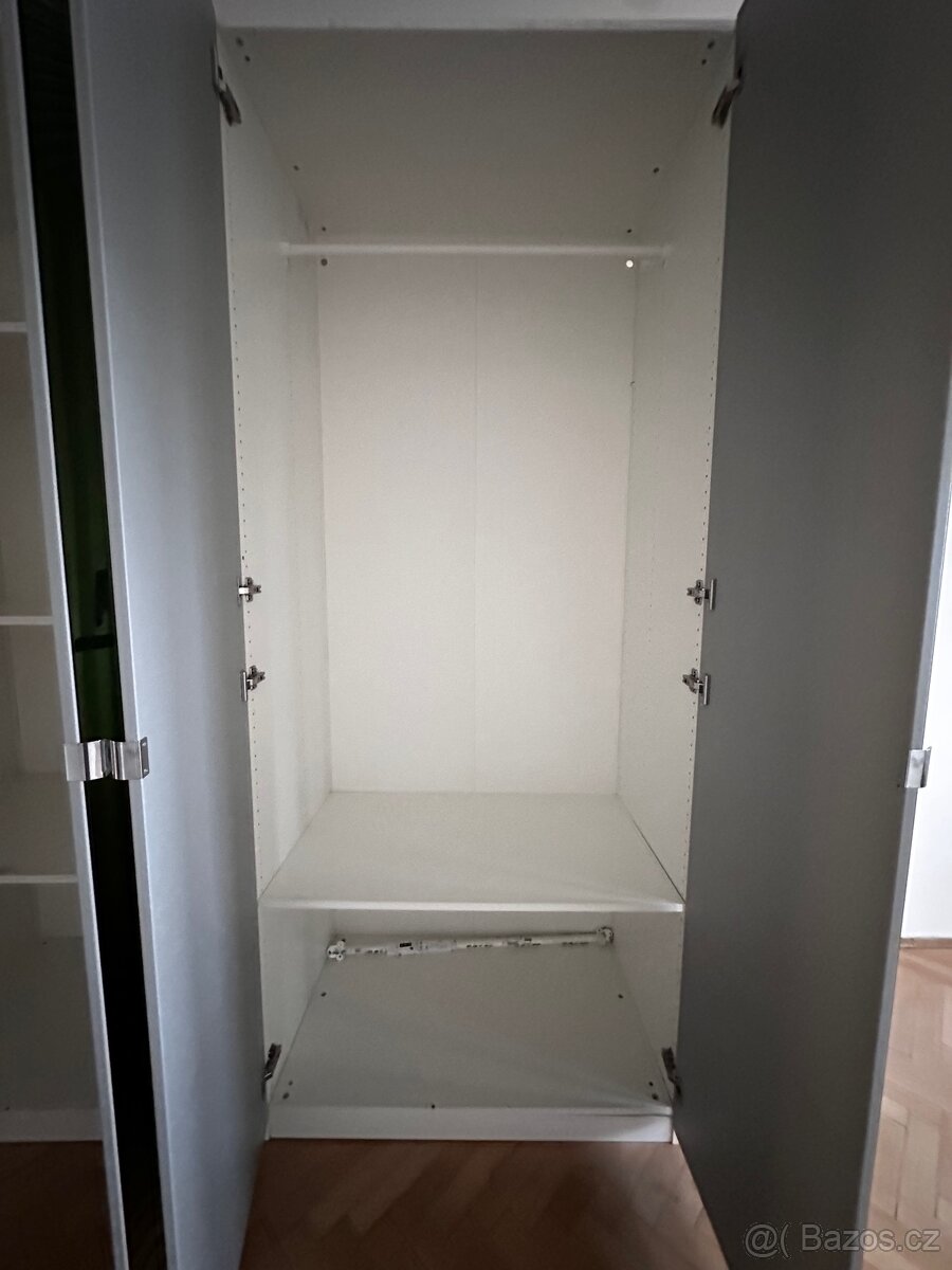 Zrcadlova 4 dverova skrin IKEA - 7